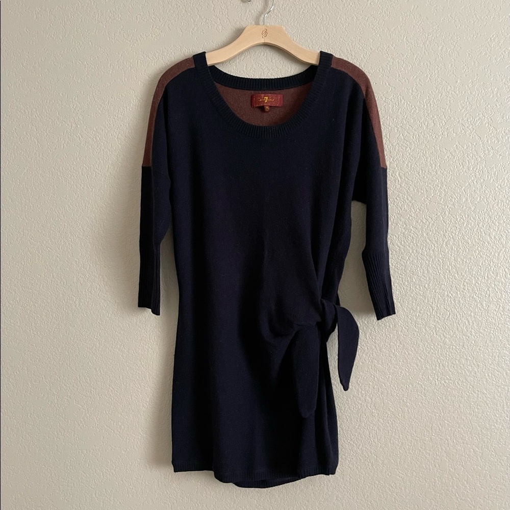 7 for All Mankind Wool-blend Sweater Dress